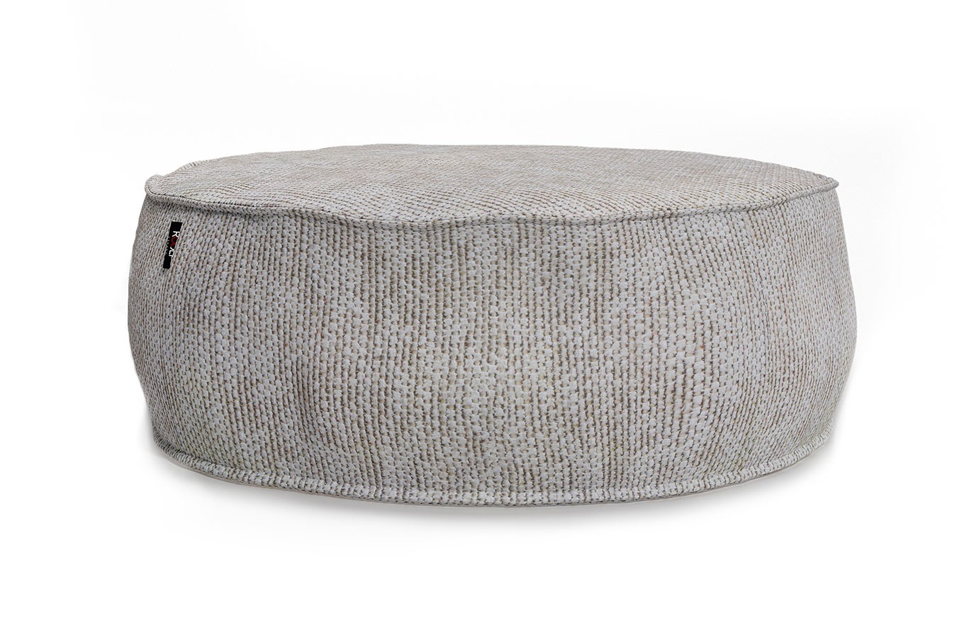 Sitzkissen Silky Outdoor rund beige