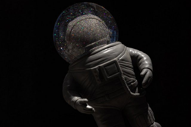 Dekofigur The Astronauts Giant grau