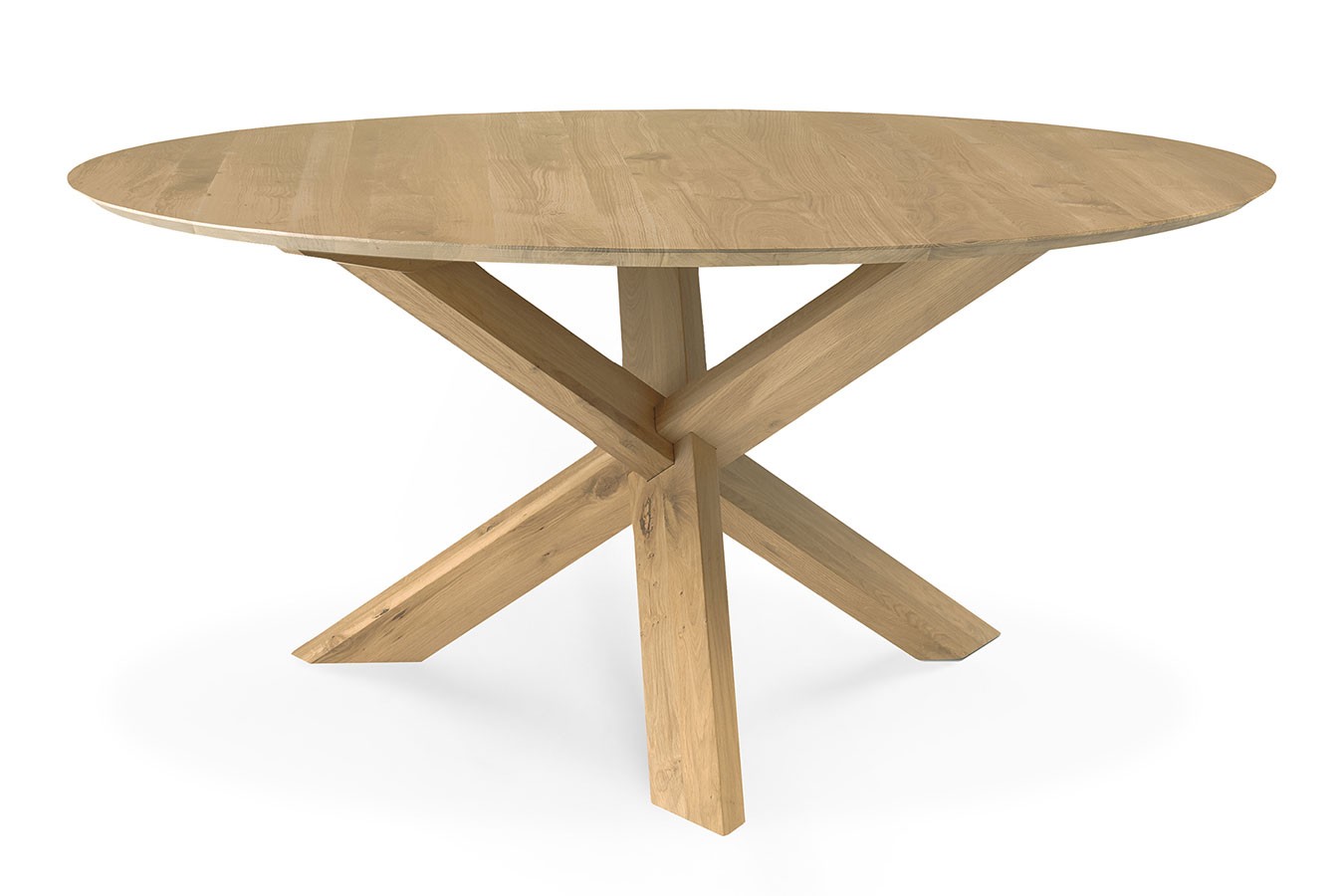 Esstisch Circle Eiche natur D 163 cm