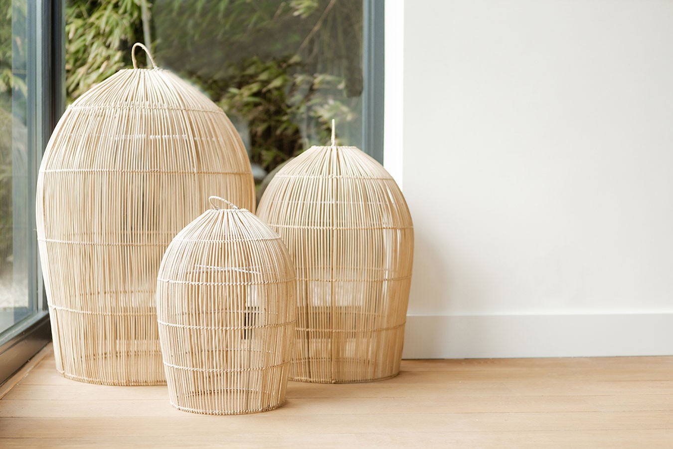 Lampenschirm Isla Rattan natural S