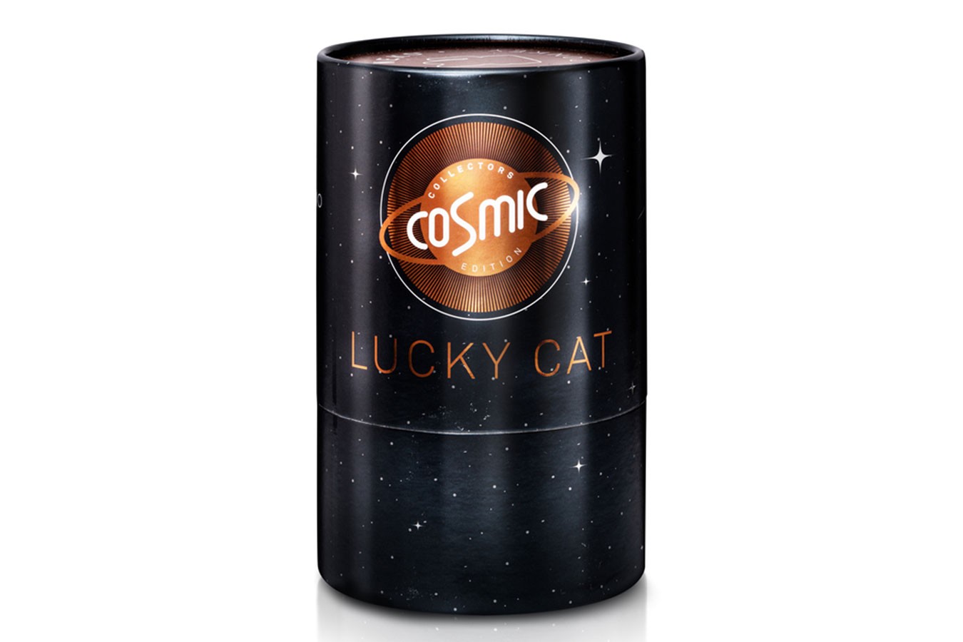 Winkekatze Lucky Cat shiny kupfer