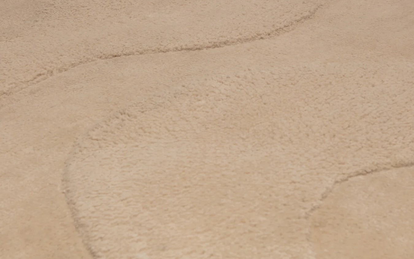 Teppich beige