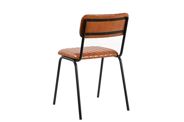 Esszimmerstuhl Sixty Leder braun