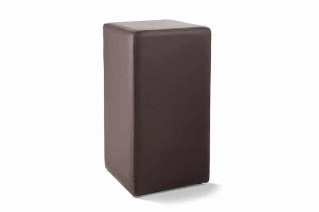 Tresenhocker Leder braun