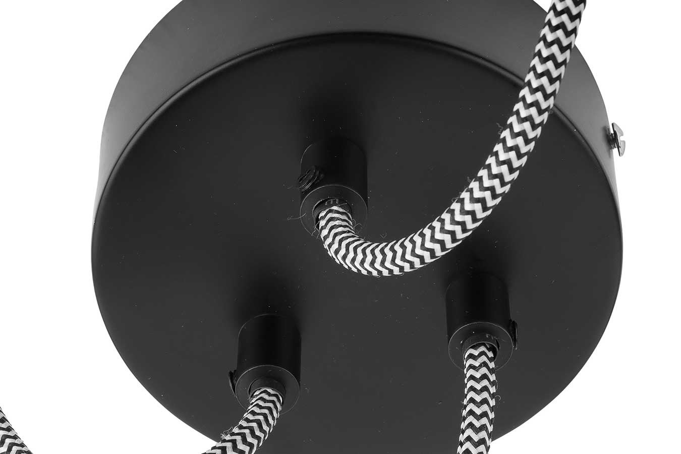Hängelampe Amazon 3er Gummi schwarz H 25