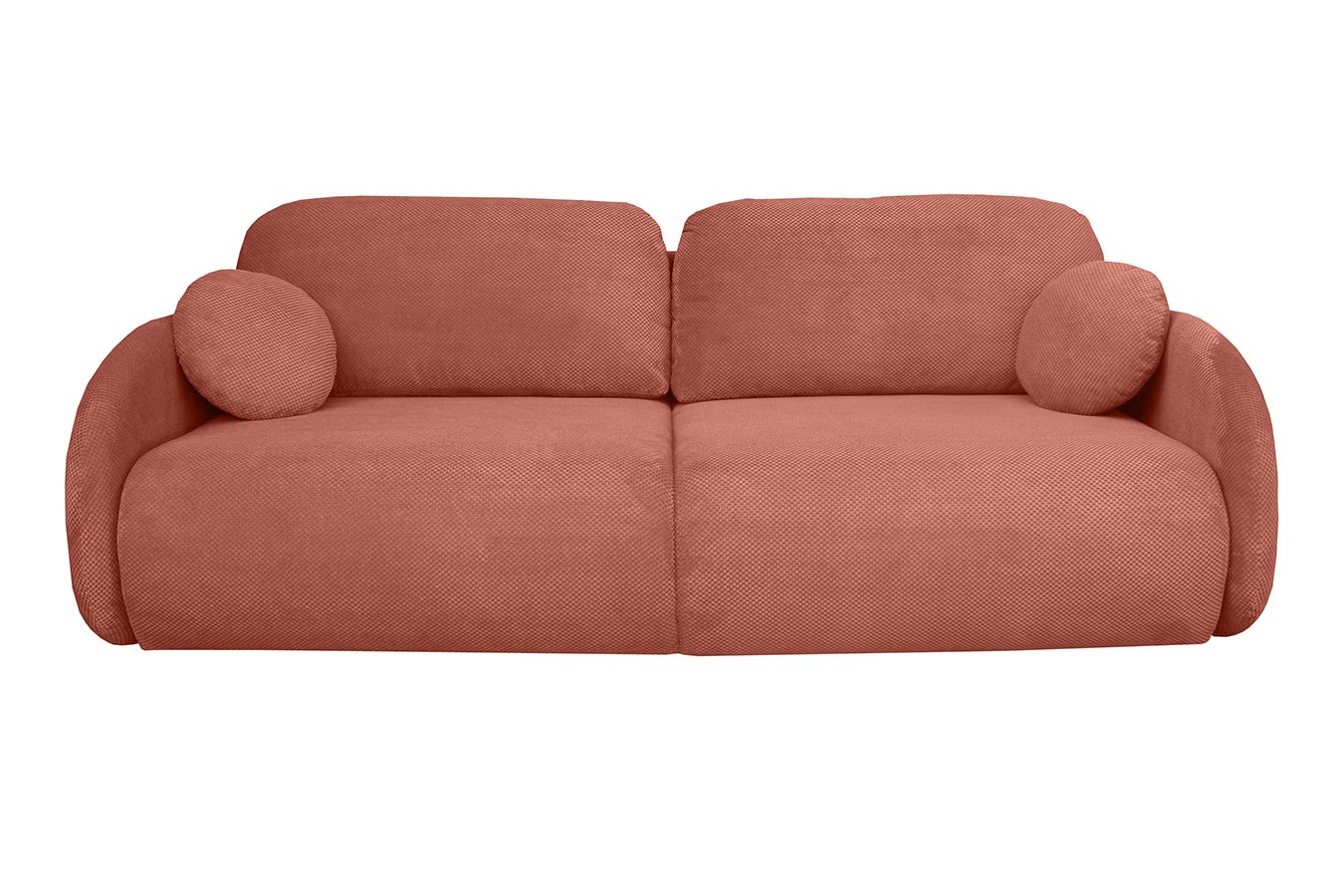 Schlafsofa Siena Stoff altrosa