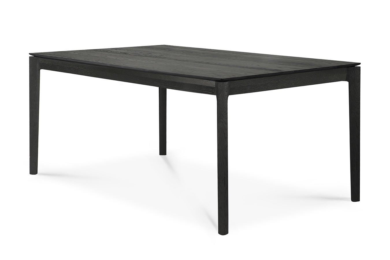 Ausziehtisch Bok Eiche schwarz 140 > 220 cm