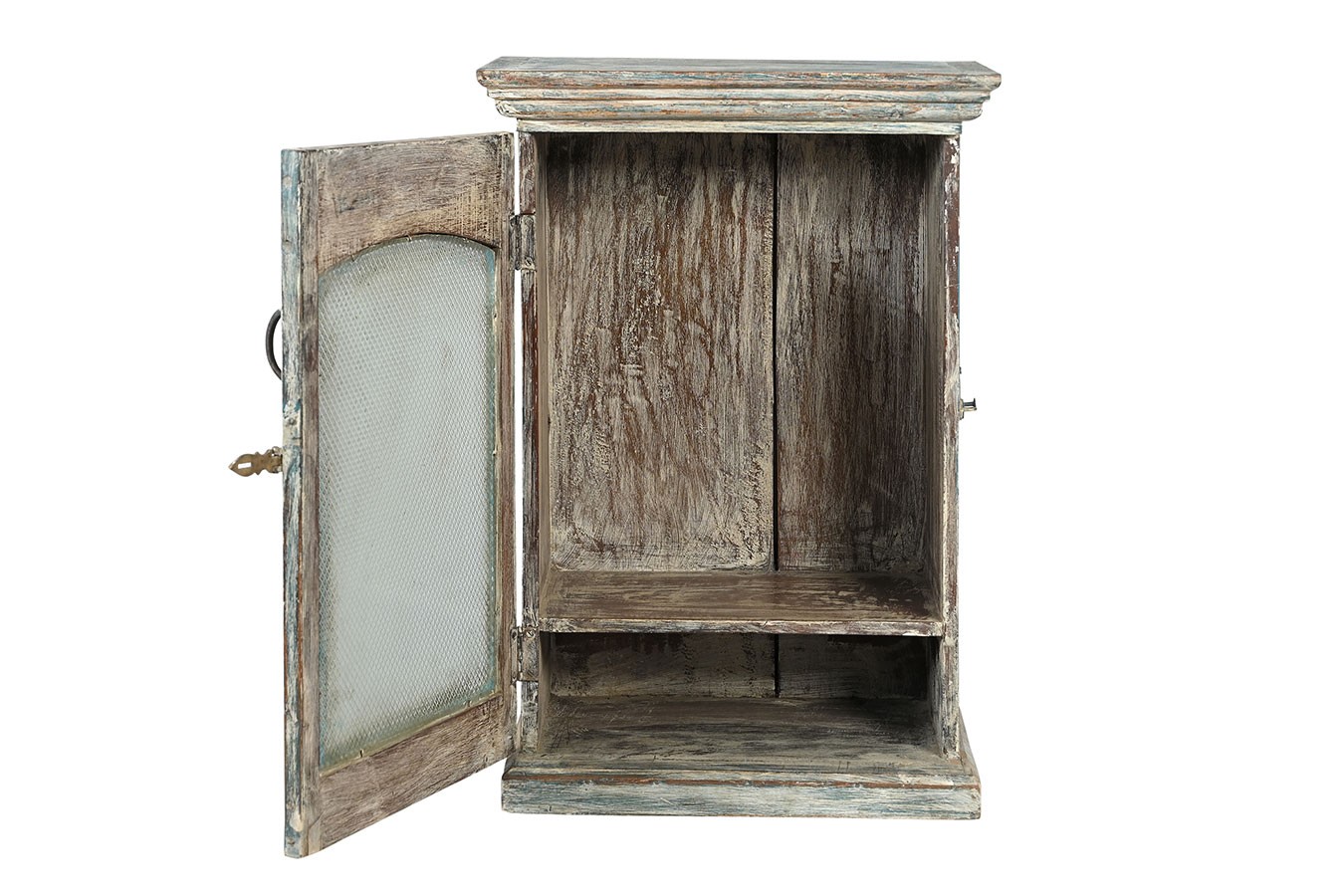 Beistellschrank Vintage blau