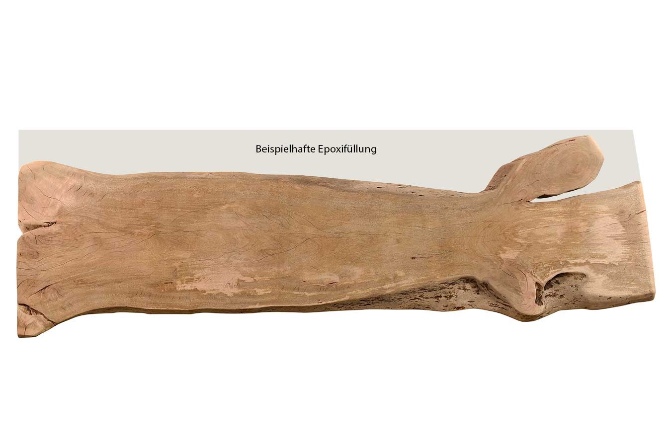 Tischplatte Mango Massivholz Monolith 340 cm