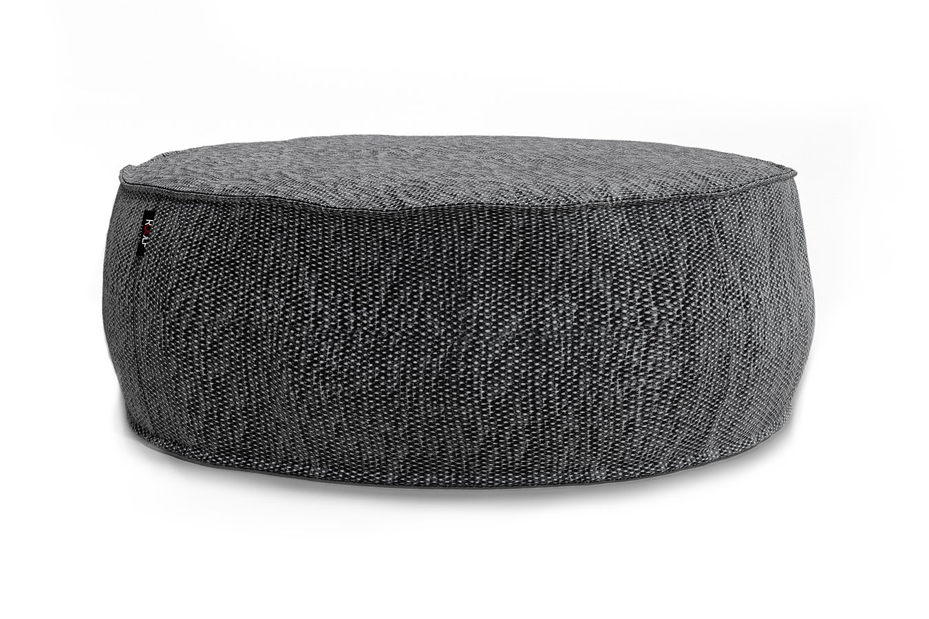 Sitzkissen Silky Outdoor rund grau