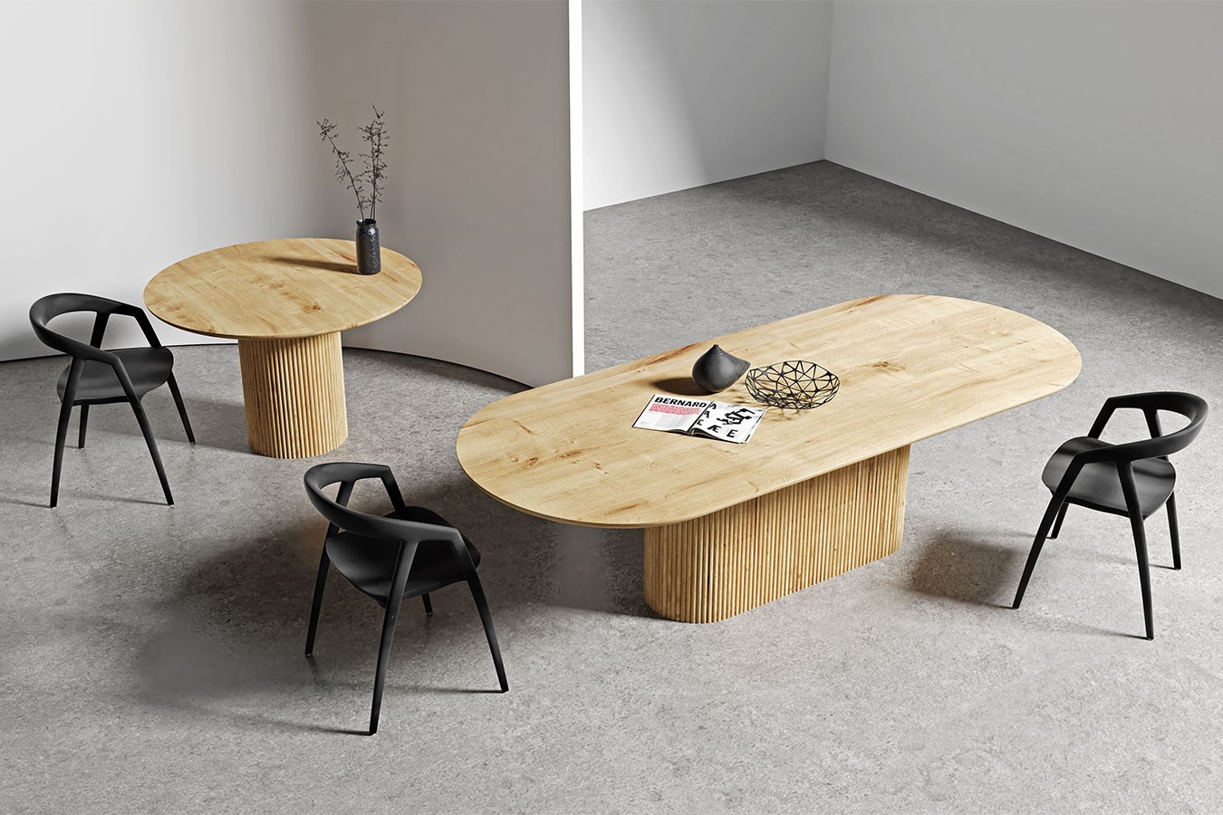 Esstisch Kane Eiche geölt D 120 cm