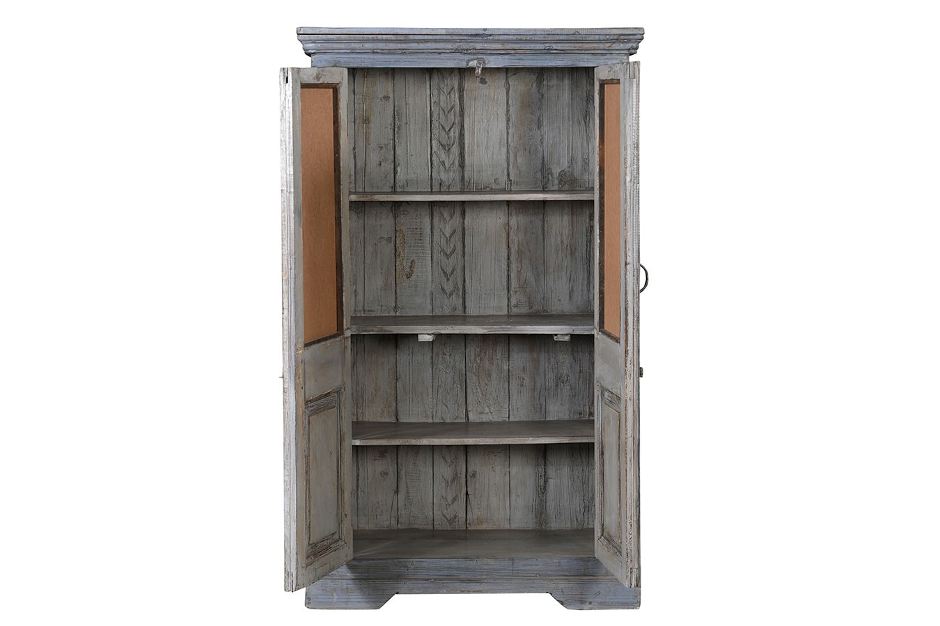 Schrank Vintage grau