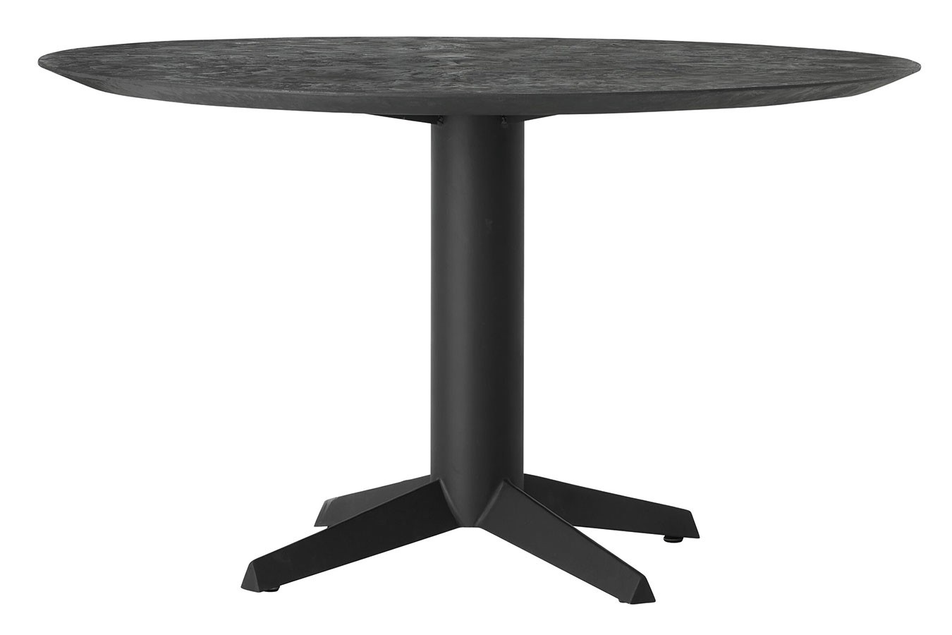 Esstisch Soho Mortex schwarz D 130 cm