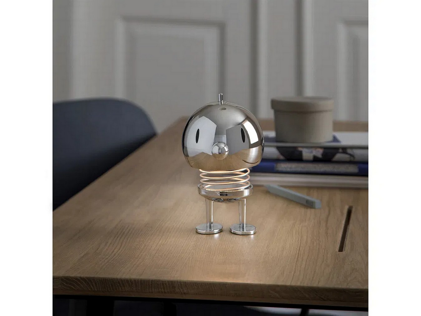 Hoptimist LED Lampe chrome L