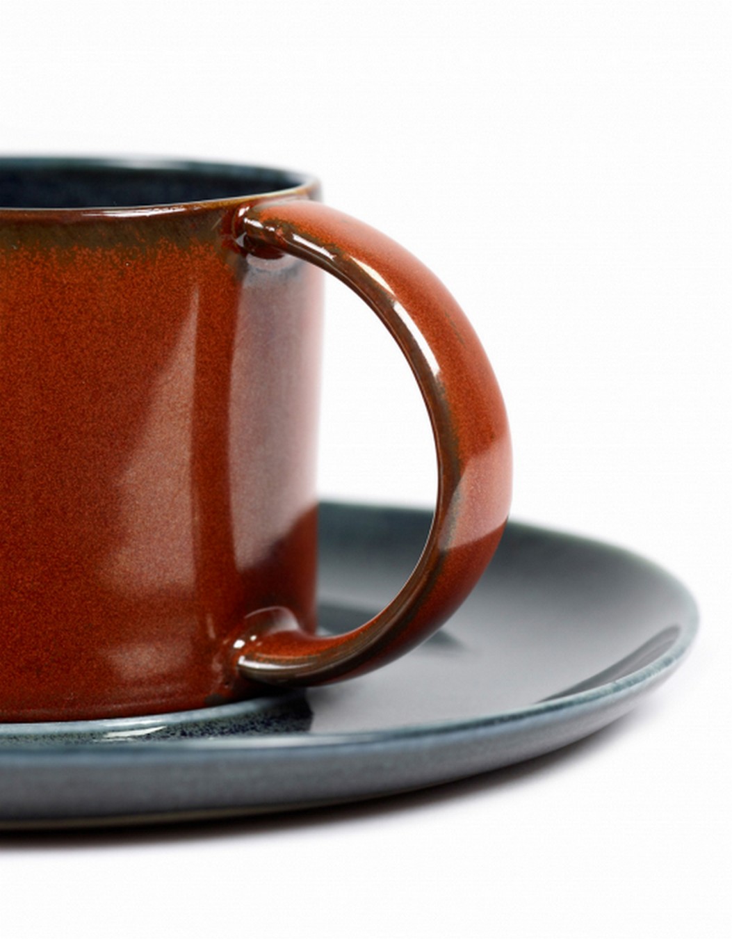 Unterteller Kaffeetasse Terres de Reves rot