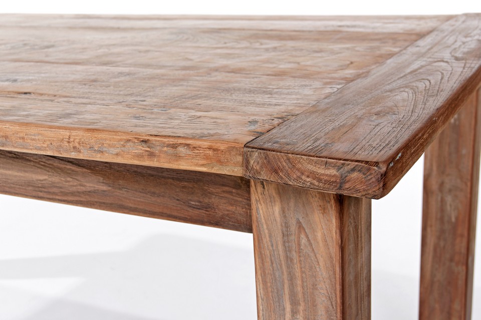 Esstisch Elba Teak rustikal 220 cm