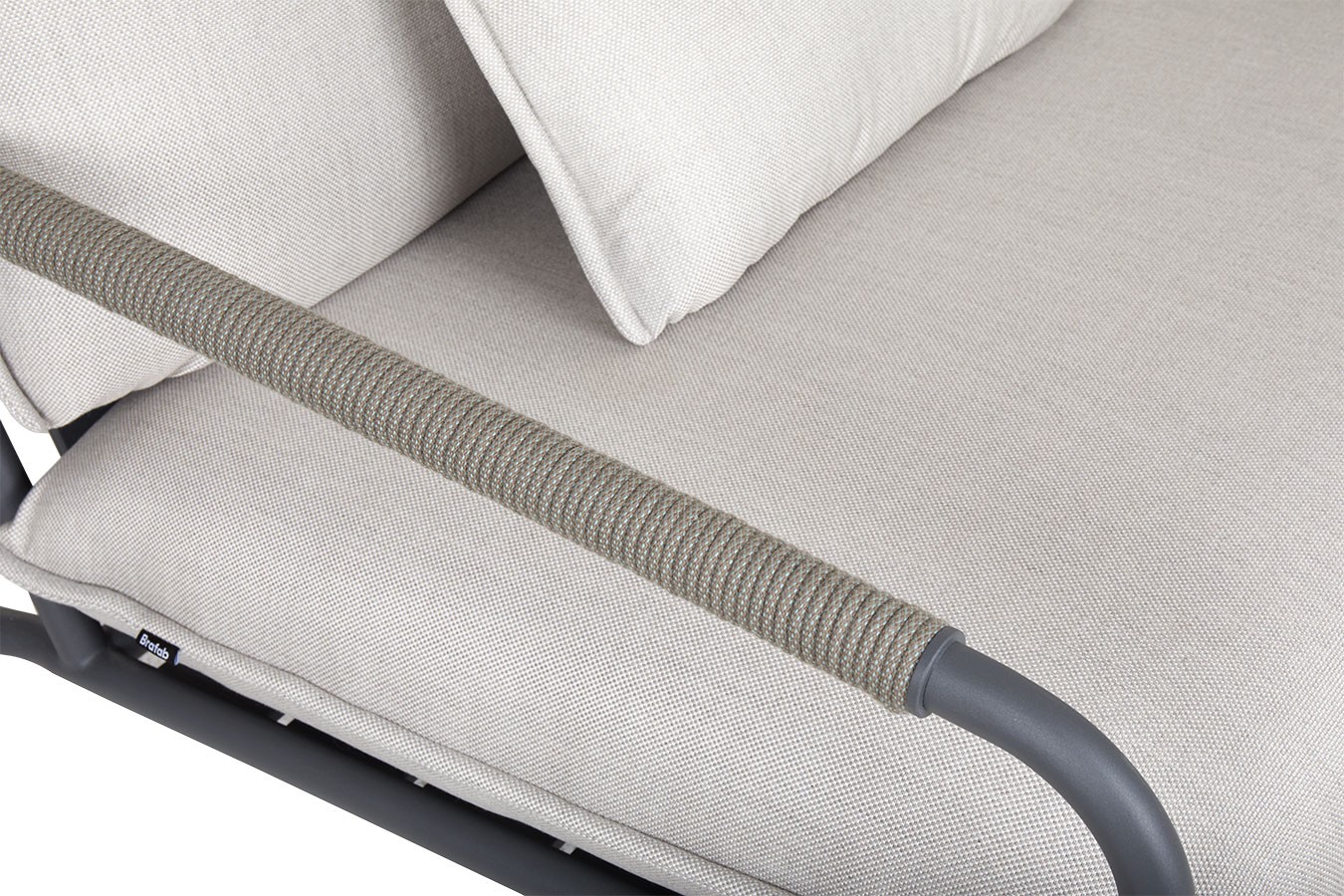 Gartensofa Lerberget 2,5-Sitzer grau