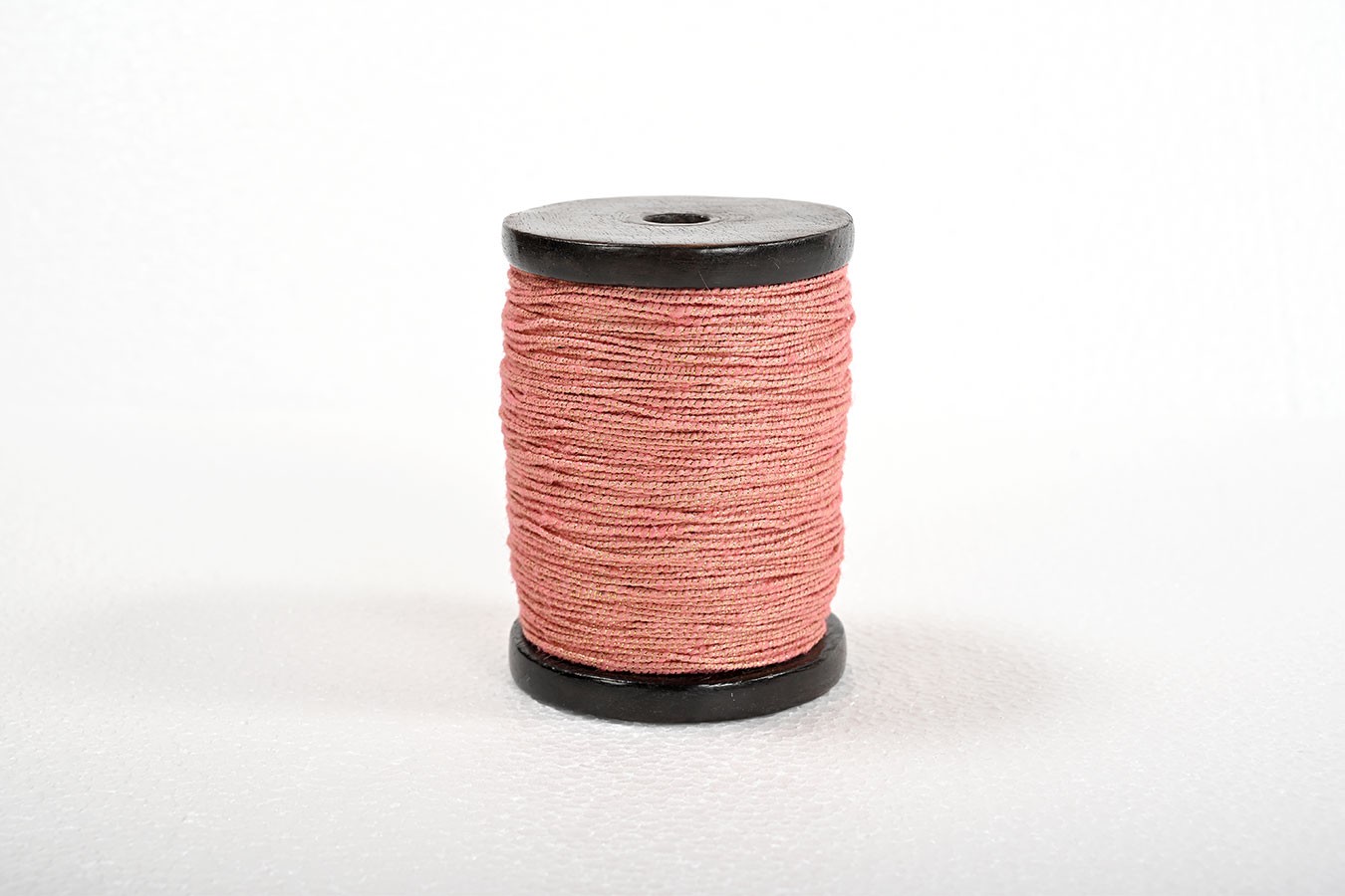 Jute-Lurex Band Ribbons 200m rosa