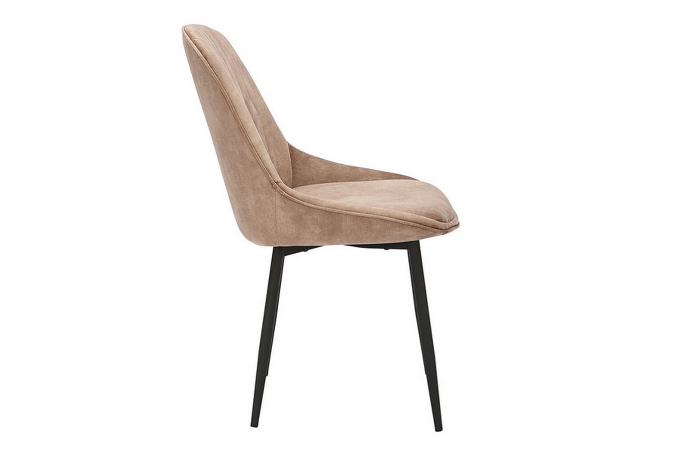 Stuhl JUL Samt Vintage sand