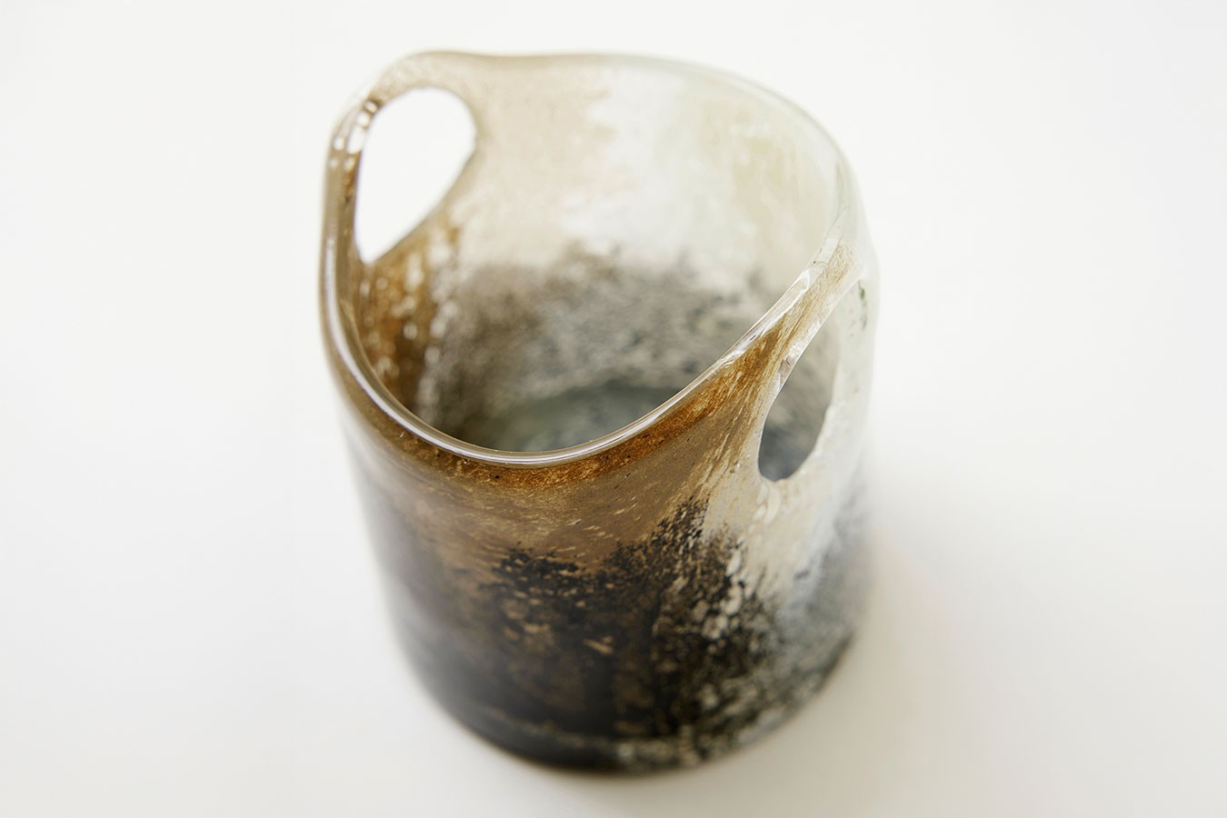 Teelicht Buco Glas creme