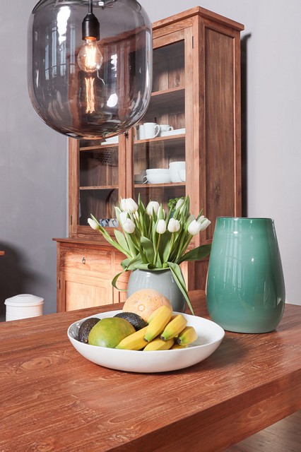 Esstisch Loft Teakholz massiv 220 cm