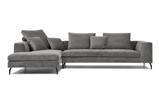 Ecksofa Kombination Messina Stoff Ecksofa Messina Stoff grau