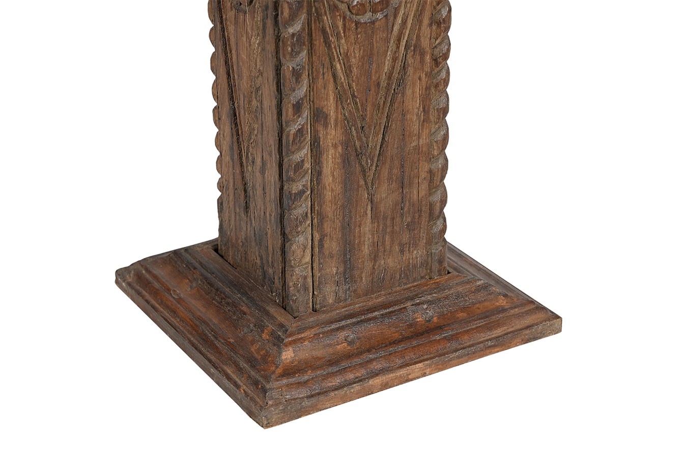 Dekosäule Massivholz H ca 150 cm