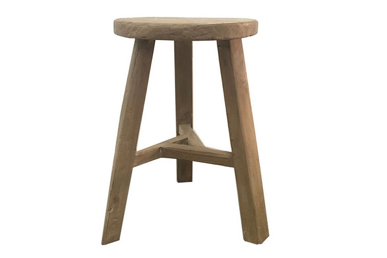 Hocker Vintage natur