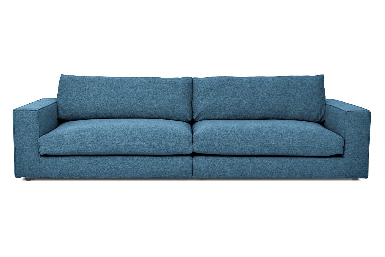 Big Sofa Venezia Stoff blau