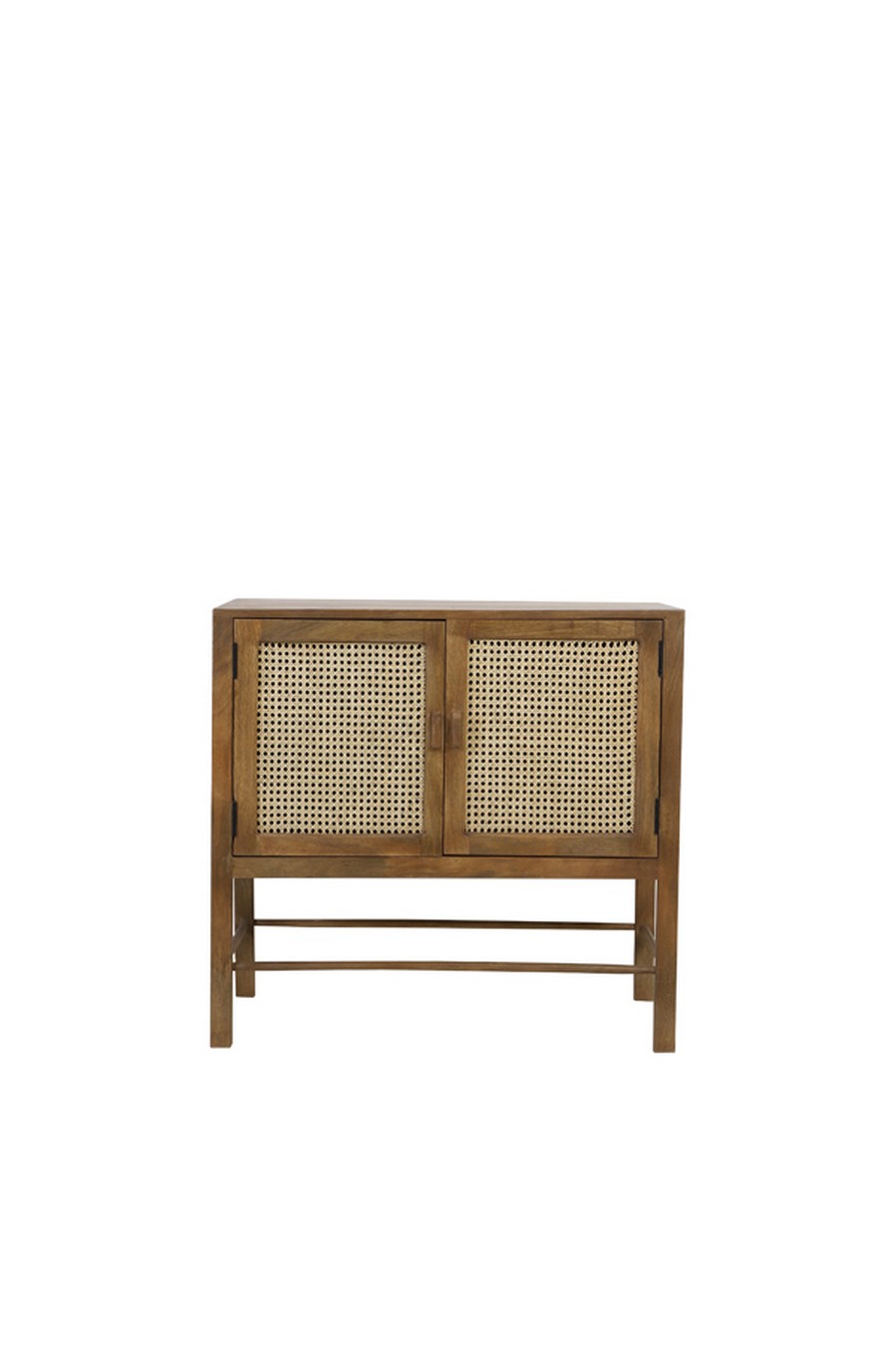 Sideboard Nele Holz Rattan 88x40 cm