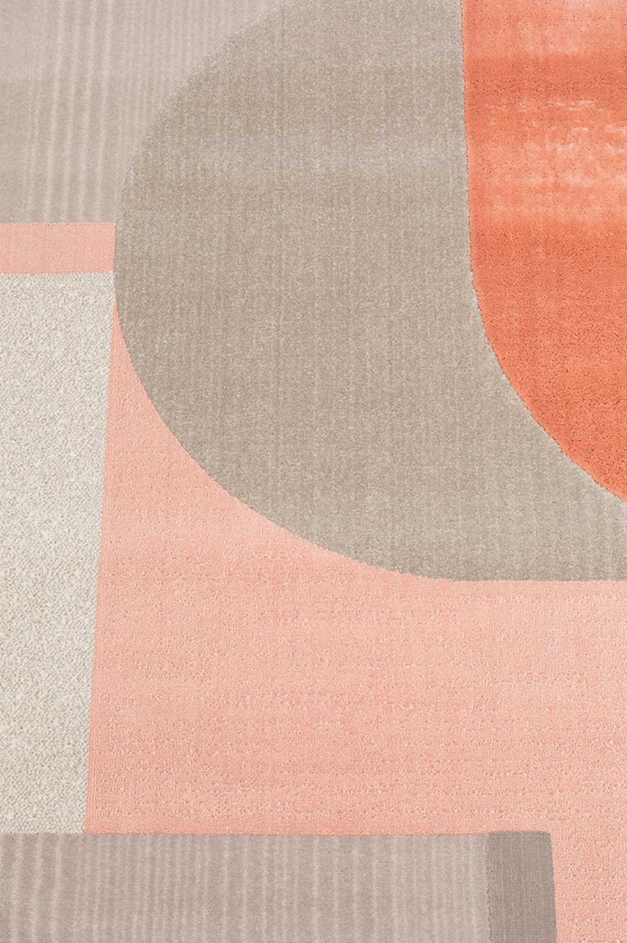 Teppich grau rosa 200 x 290cm
