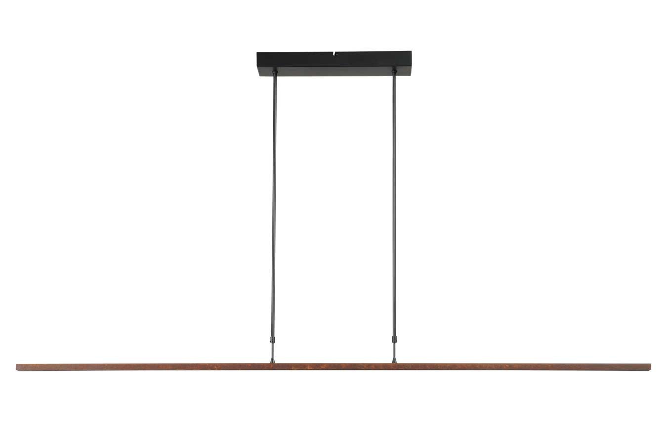 Hängeleuchte rost B 160 cm