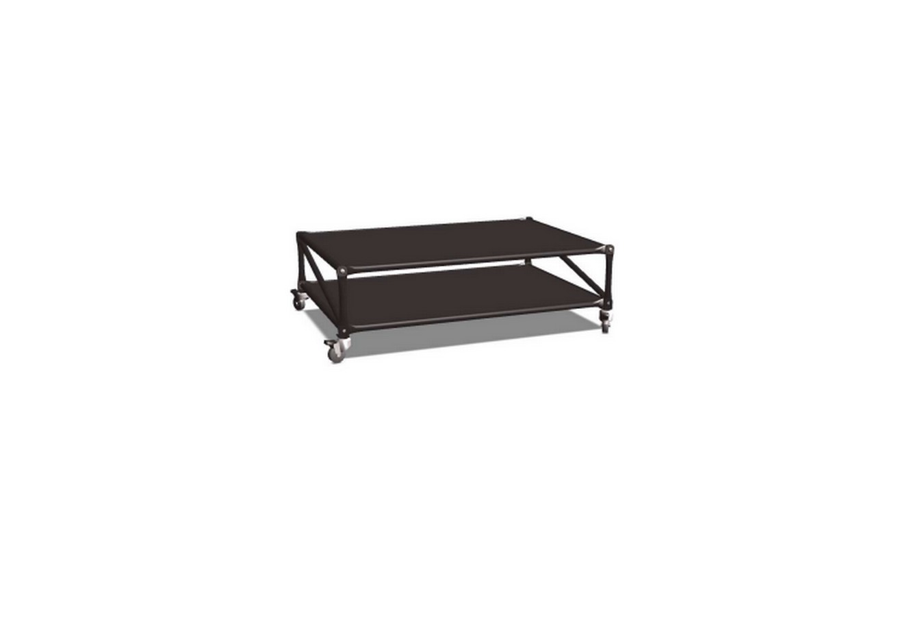 Couchtisch schwarz B 95 cm