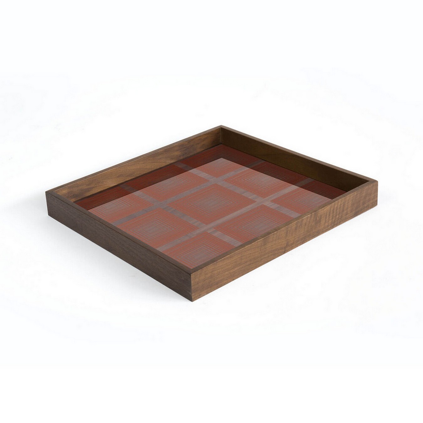 Tablett Notre Monde Squares Quadrat S