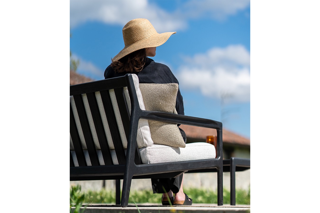 Outdoorsofa Jack Teak natur
