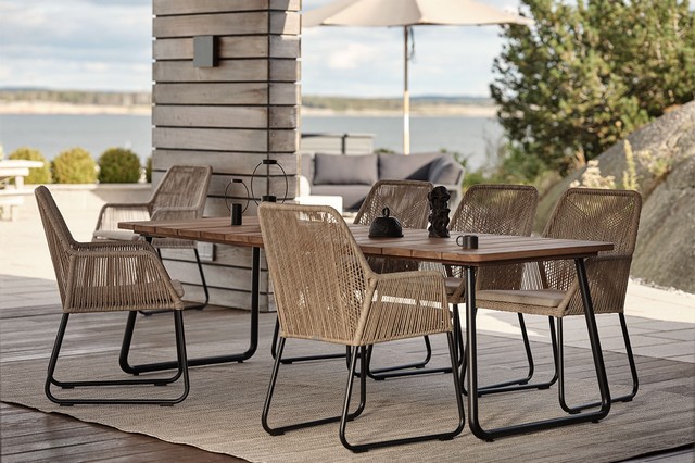 Outdoortisch Nolli Teak natur 225cm