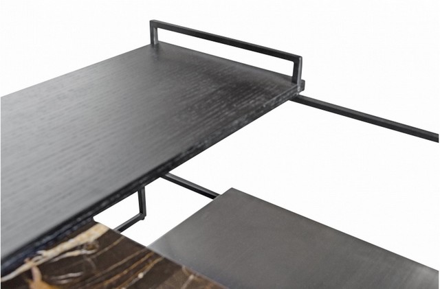 Couchtisch Architect schwarz 100 cm