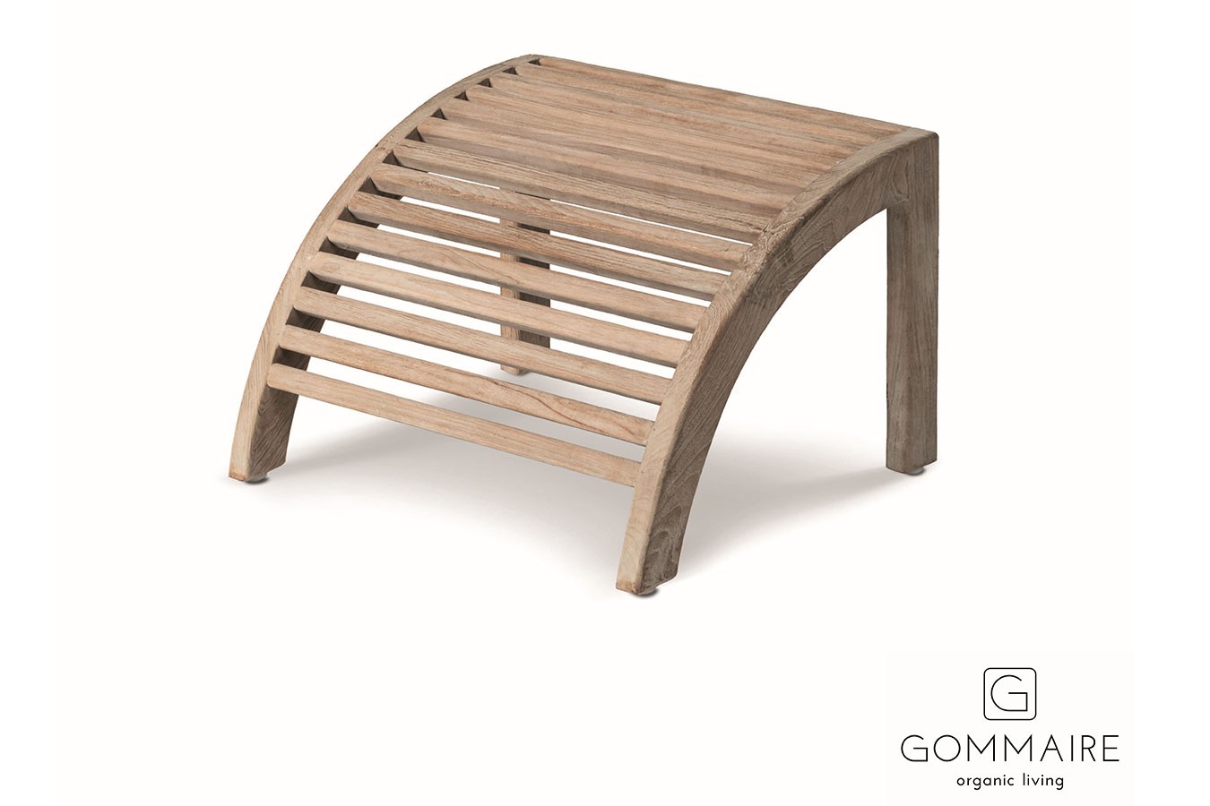 Fußauflage Orso Teak grau