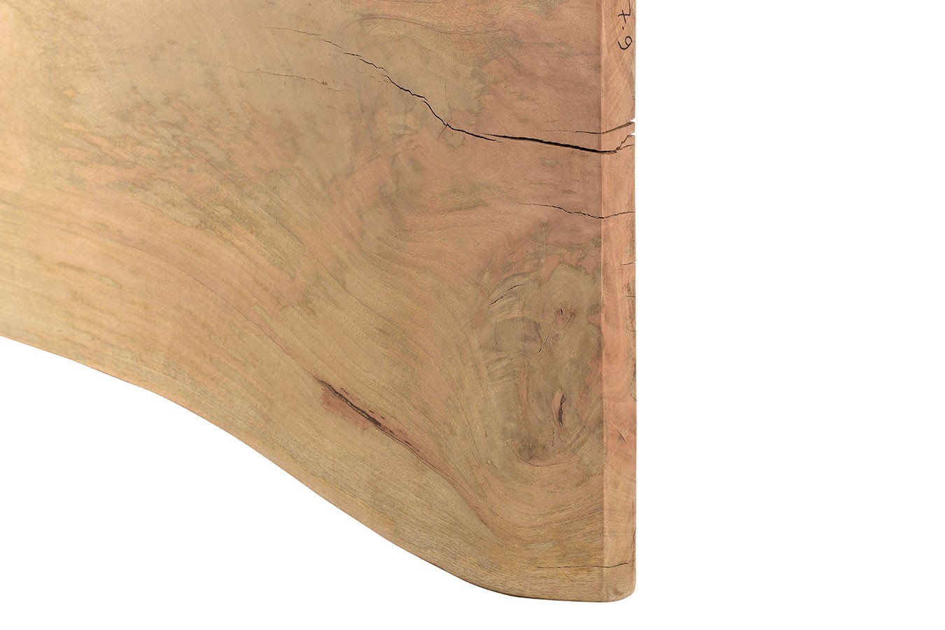 Tischplatte Mangoholz Monolith 200x120 cm
