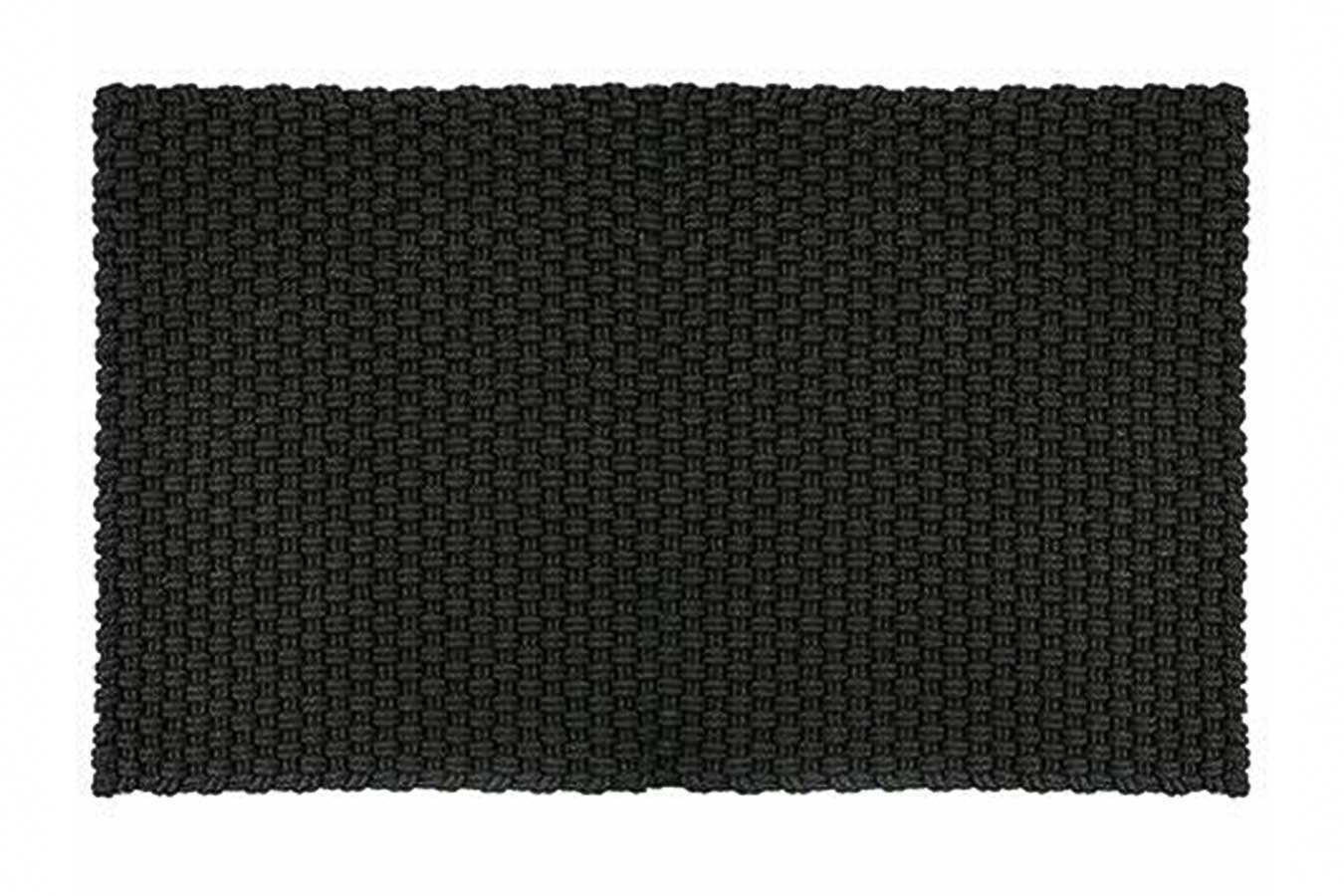 Fußmatte "Uni" schwarz 52*72 cm
