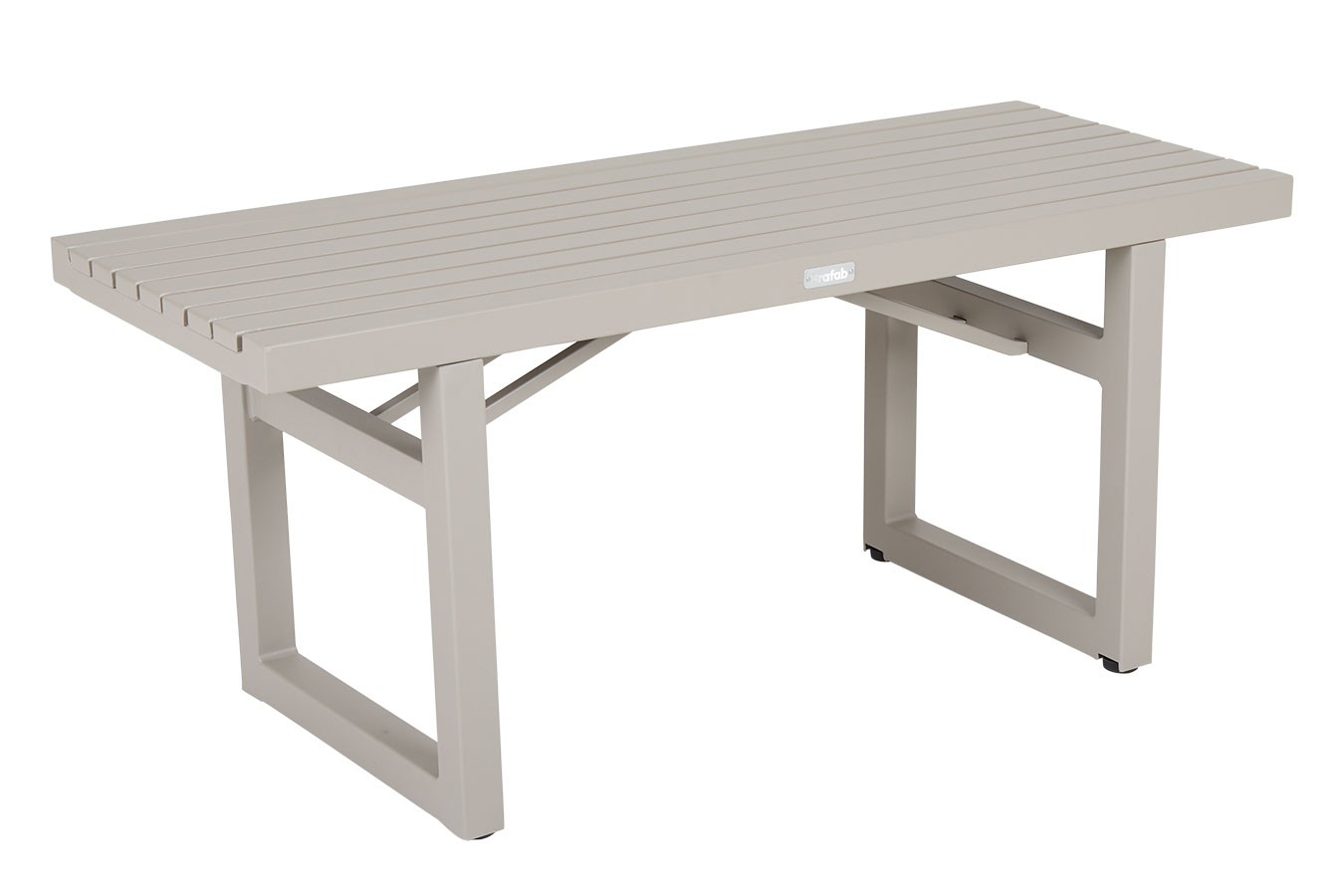 Sitzbank Vevi Aluminium beige 200cm