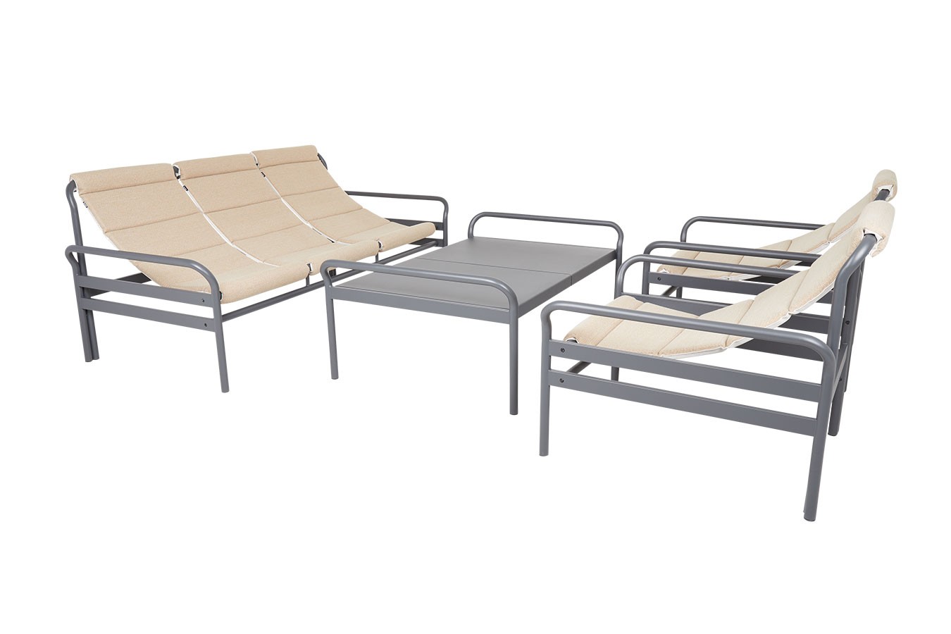 Gartensessel mit Arm Sling natur