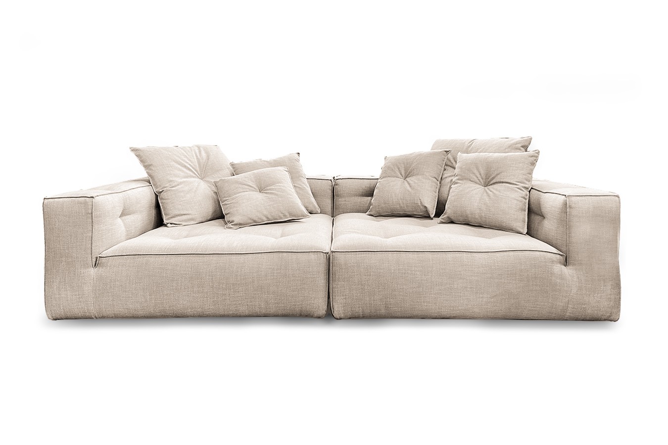 Big Sofa Brian Stoff beige