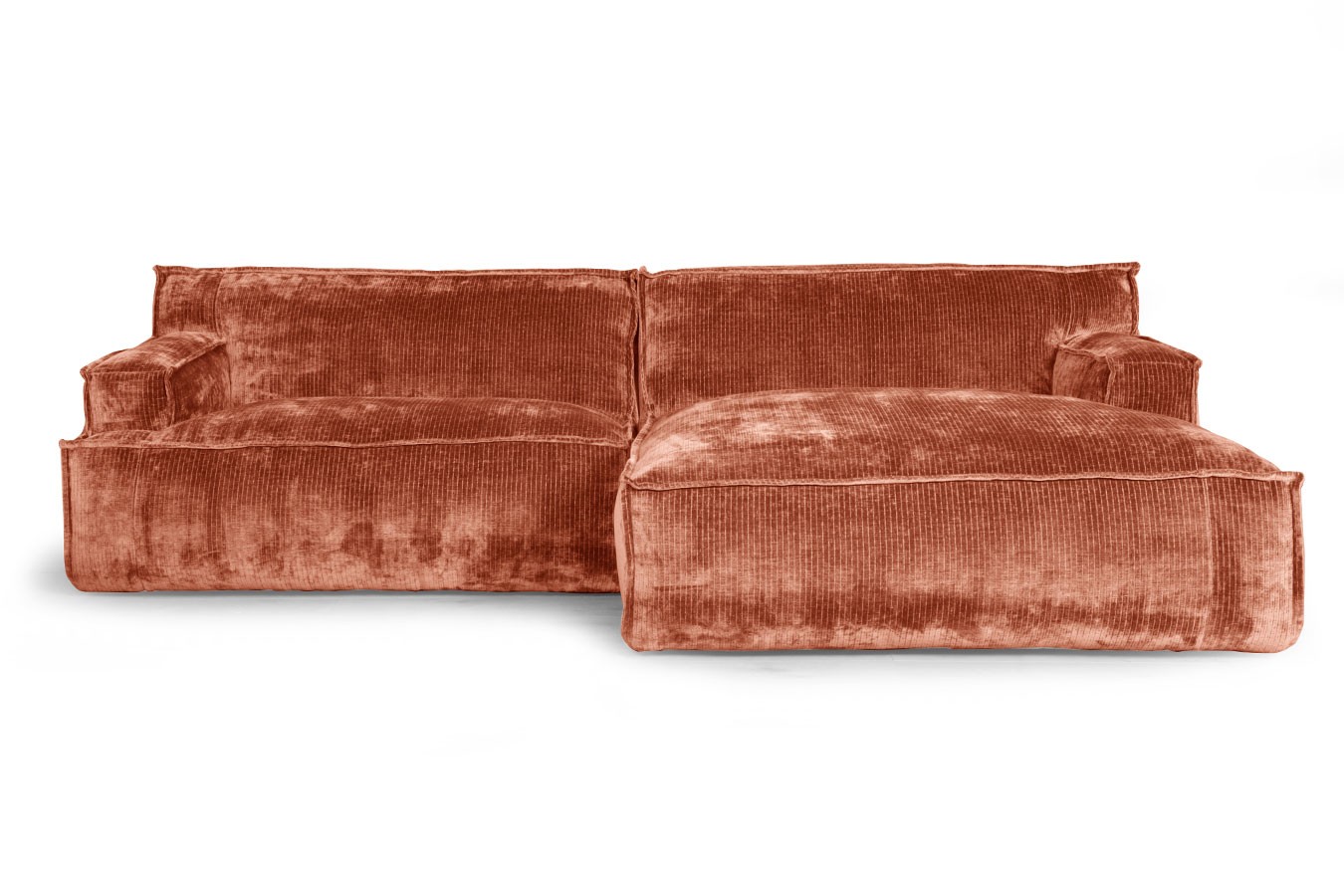 Ecksofa Plantes Cord khaki