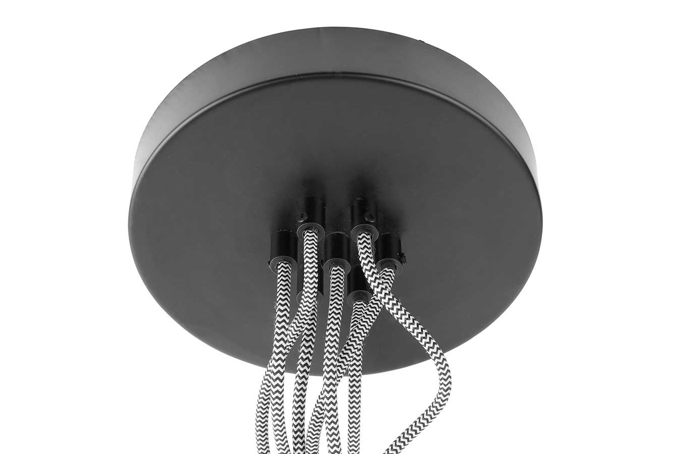 Hängelampe Amazon 7er Gummi schwarz H 16