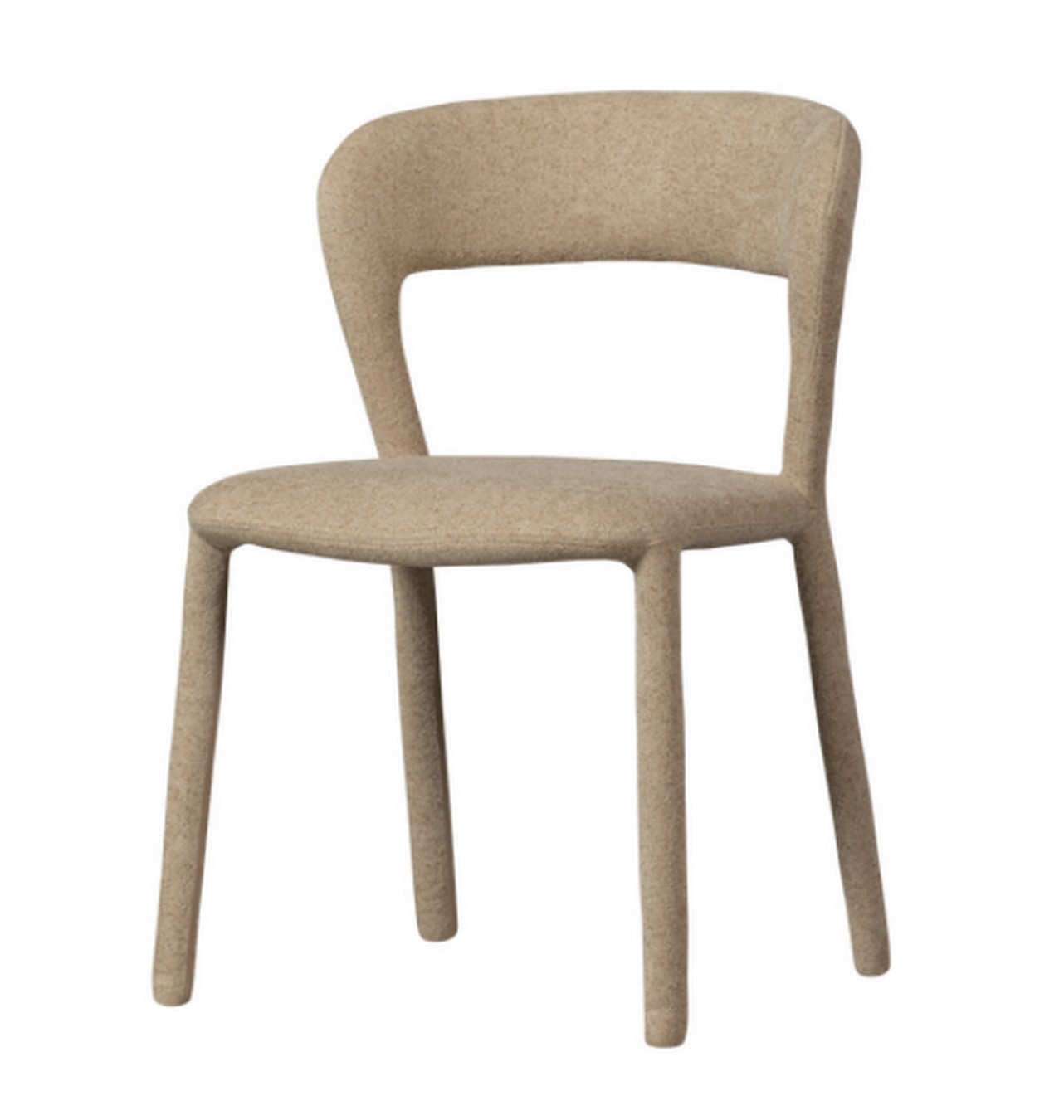 Designerstuhl Noble Stoff sand