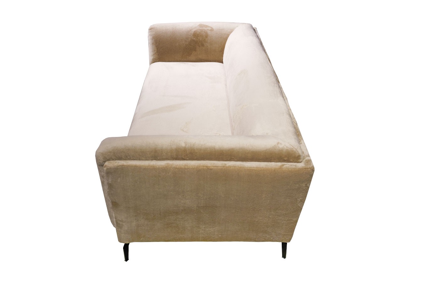 Sofa Aston 3-Sitzer Stoff hellbeige