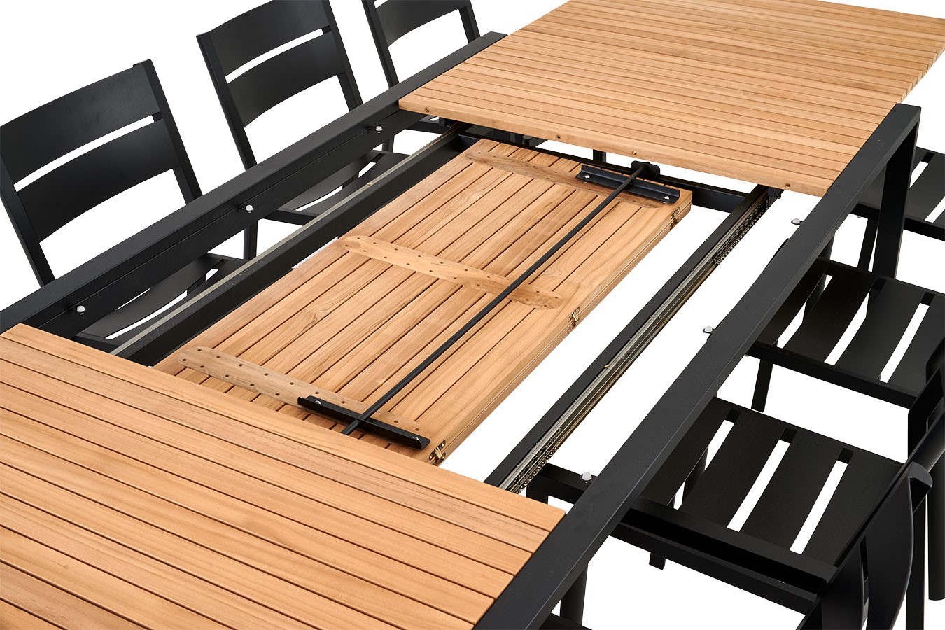 Outdoor Ausziehtisch Naos Teak 220
