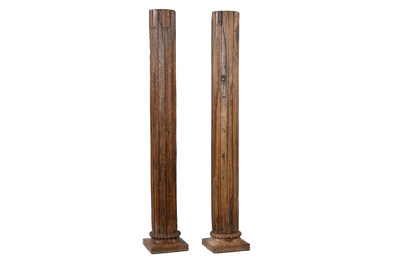 Dekosäule Massivholz H ca 150 cm