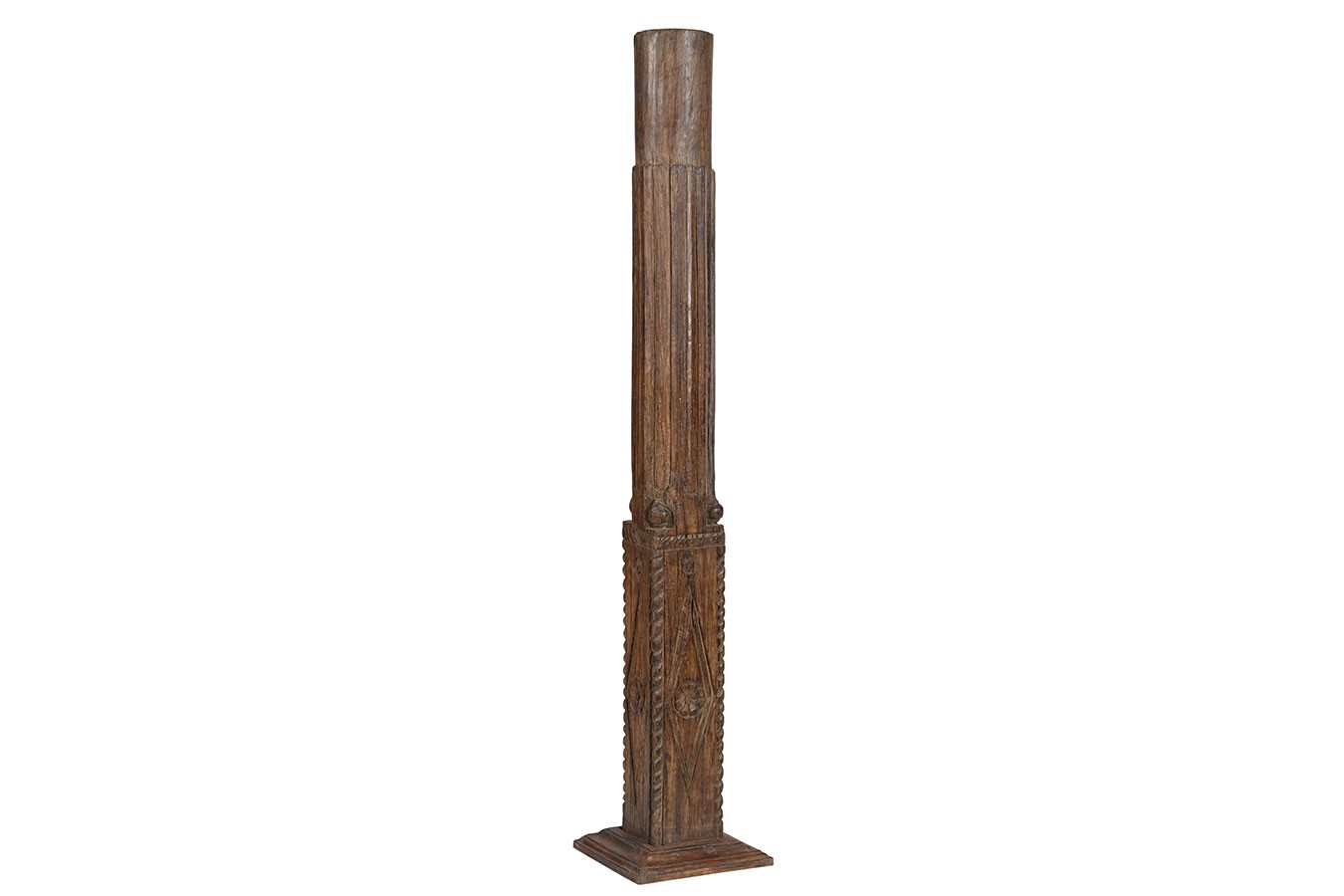 Dekosäule Massivholz H ca 150 cm